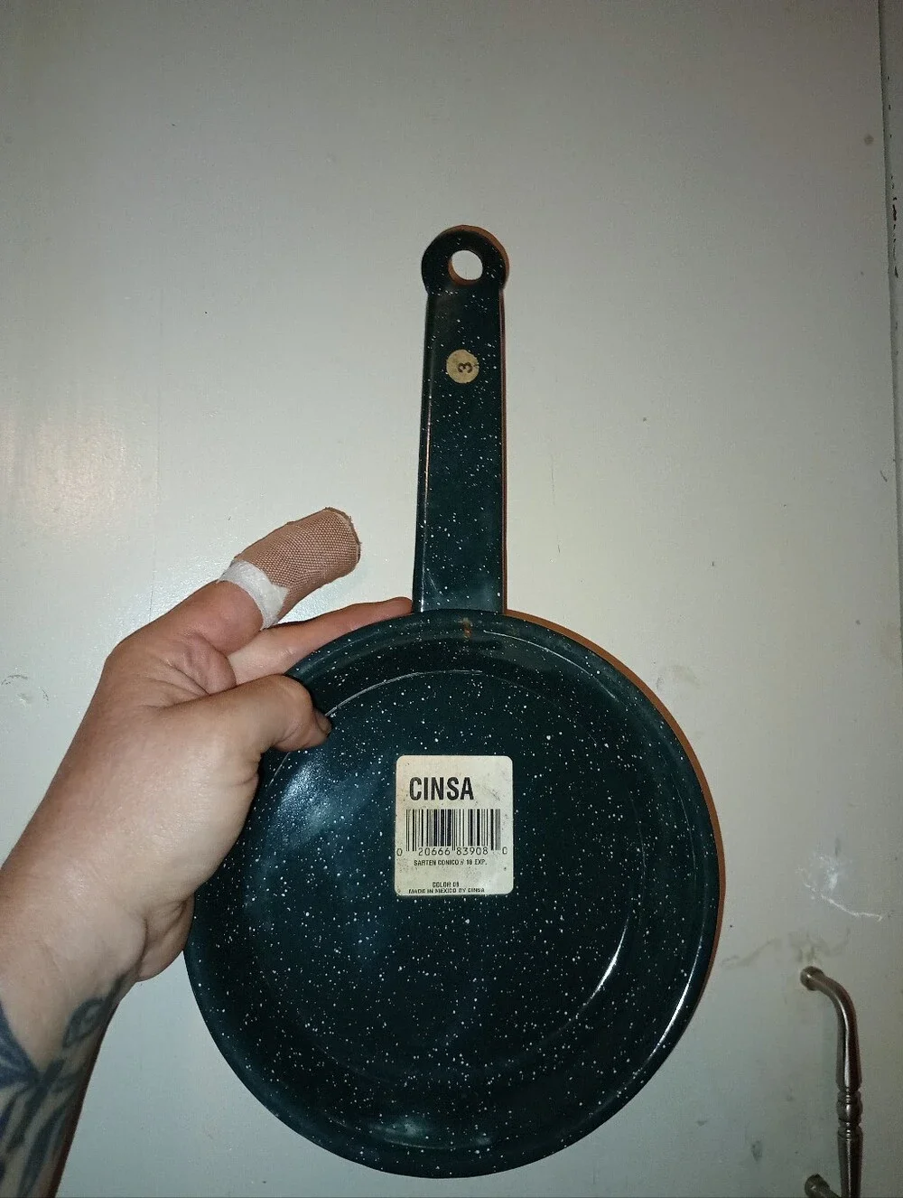 Large Lot Of Cinsa Green Speckled Enamel Camping Cookware